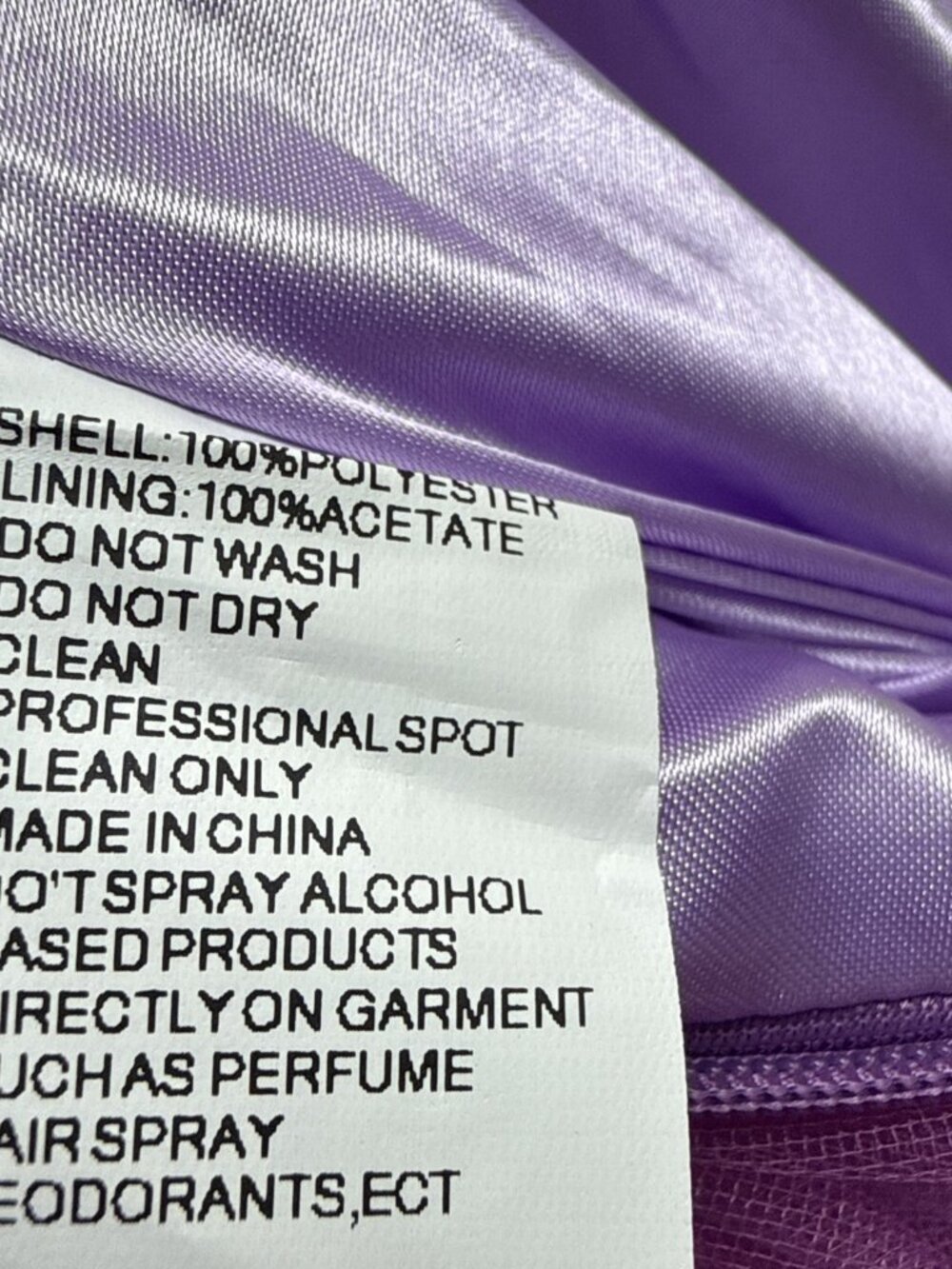 MAC DUGGAL Size 4 Purple Ombre 20554 Cross Front Ombre Ball Gown Dress Formal - Picture 10 of 10